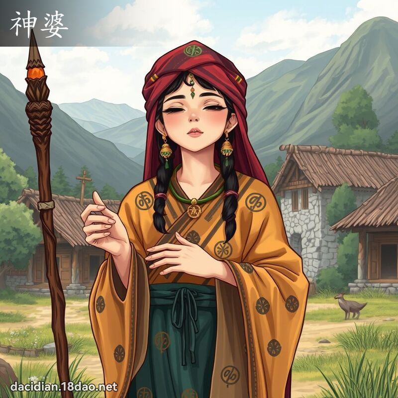 神婆 - 國語大辭典配圖