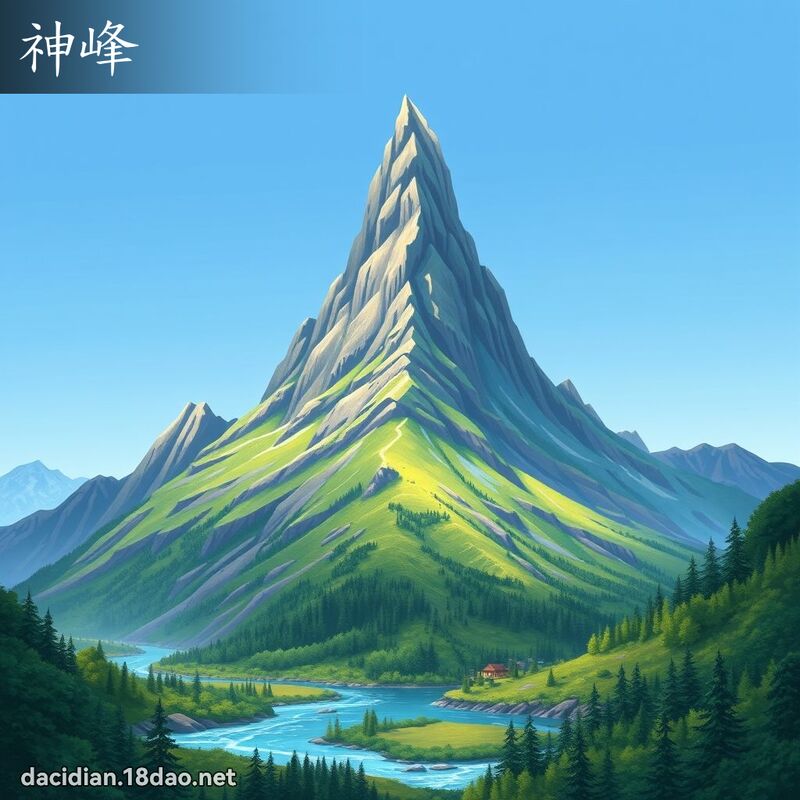 神峰 - 国语大辞典配图