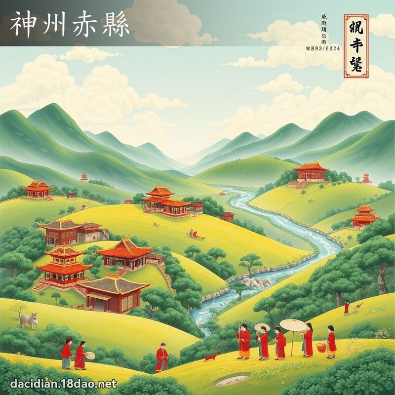 神州赤縣 - 國語大辭典配圖
