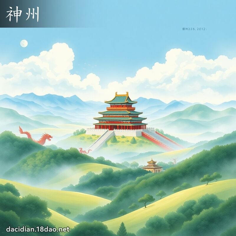 神州 - 國語大辭典配圖