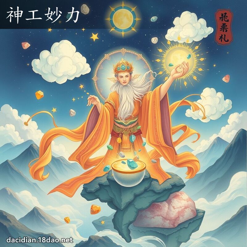 神工妙力 - 國語大辭典配圖