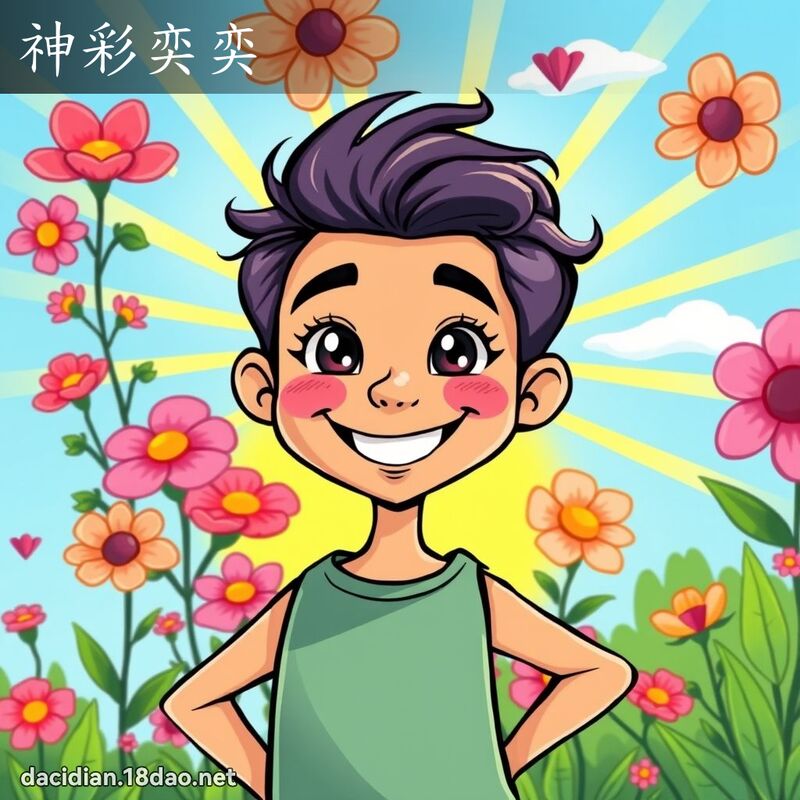 神彩奕奕 - 国语大辞典配图