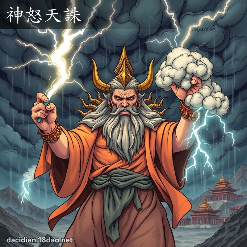 神怒天诛 - 国语大辞典配图