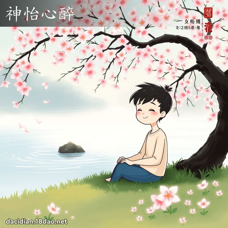 神怡心醉 - 國語大辭典配圖