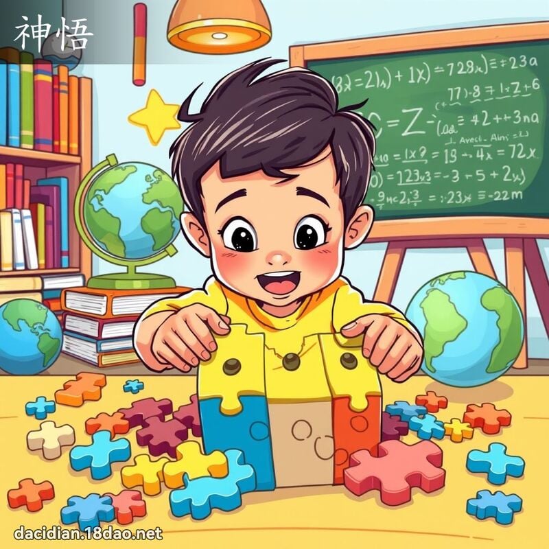 神悟 - 國語大辭典配圖