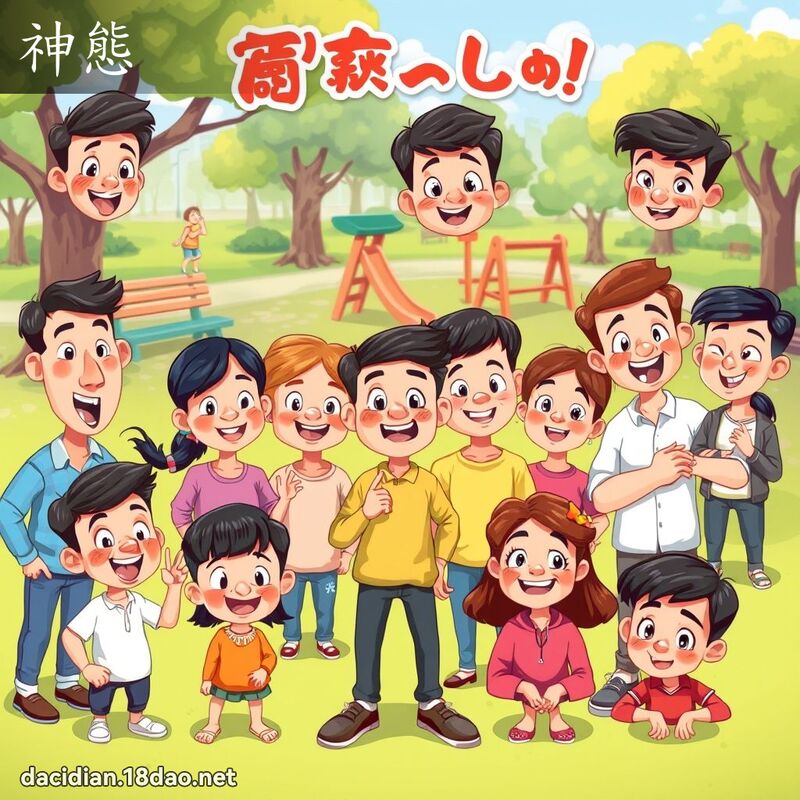 神態 - 國語大辭典配圖