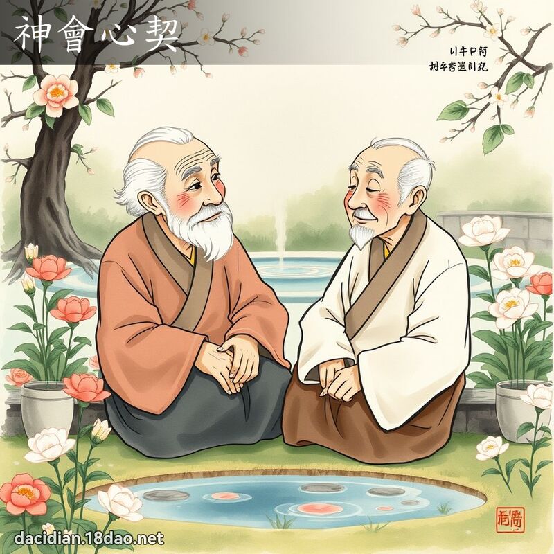 神會心契 - 國語大辭典配圖