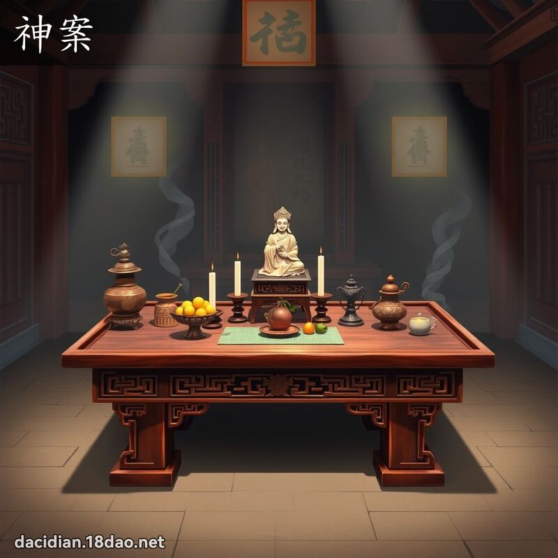 神案 - 國語大辭典配圖