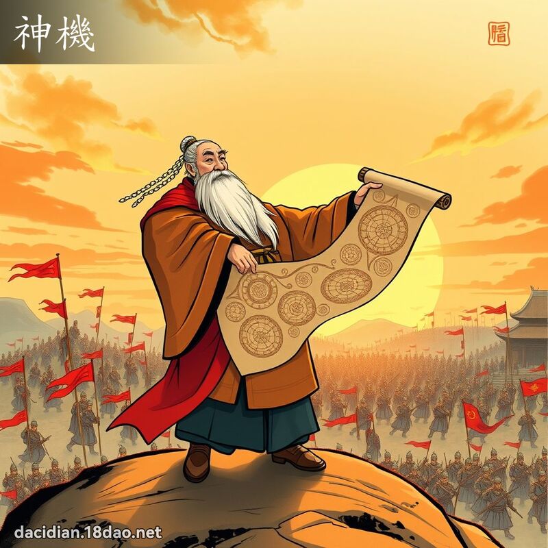 神机 - 国语大辞典配图