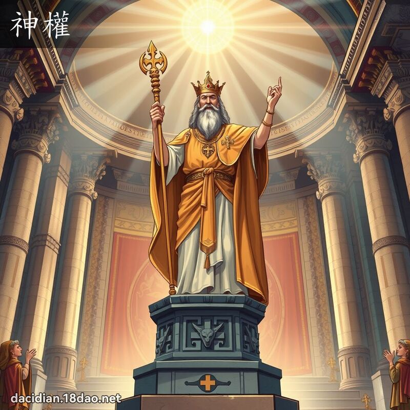 神權 - 國語大辭典配圖