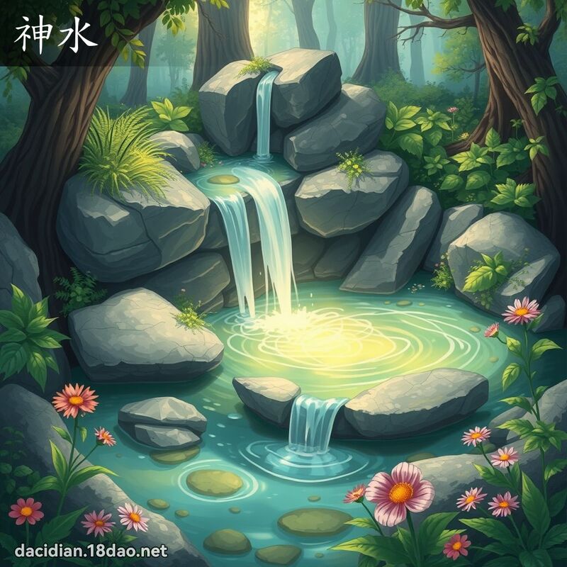 神水 - 國語大辭典配圖