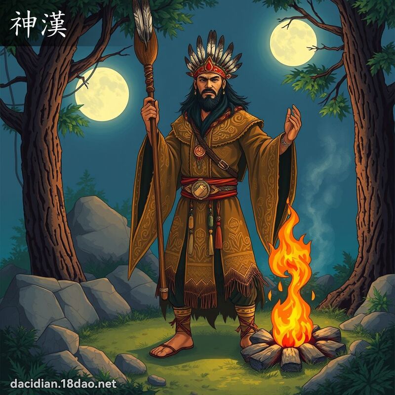 神漢 - 國語大辭典配圖