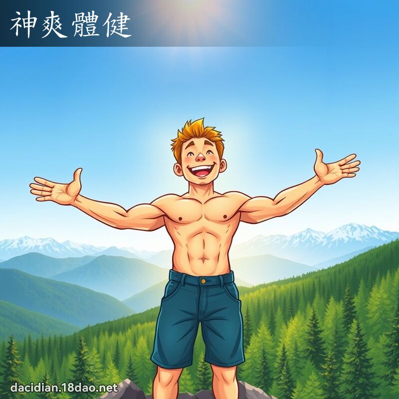 神爽体健 - 国语大辞典配图