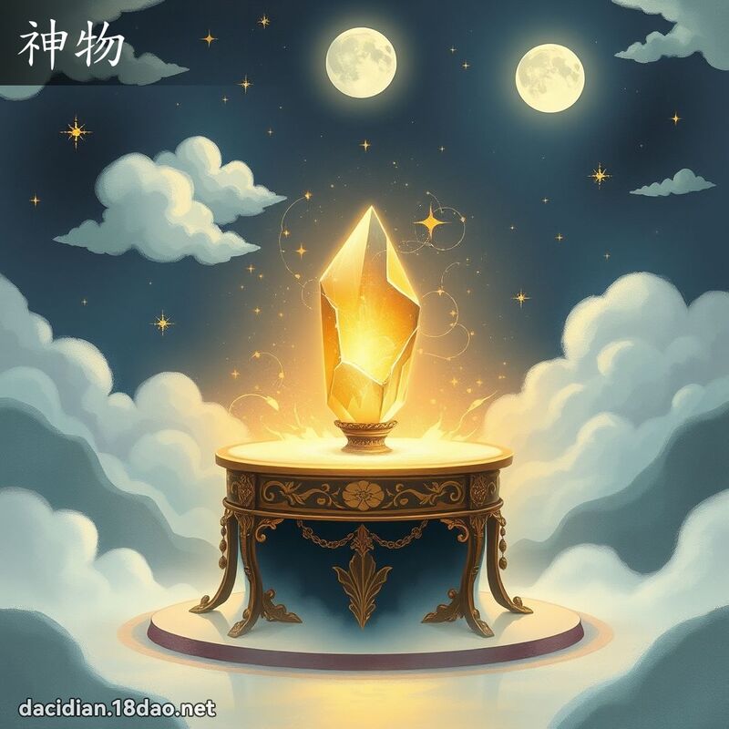 神物 - 国语大辞典配图