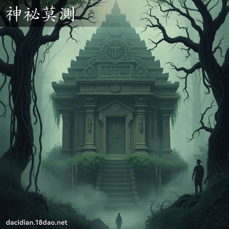 神祕莫測 - 國語大辭典配圖