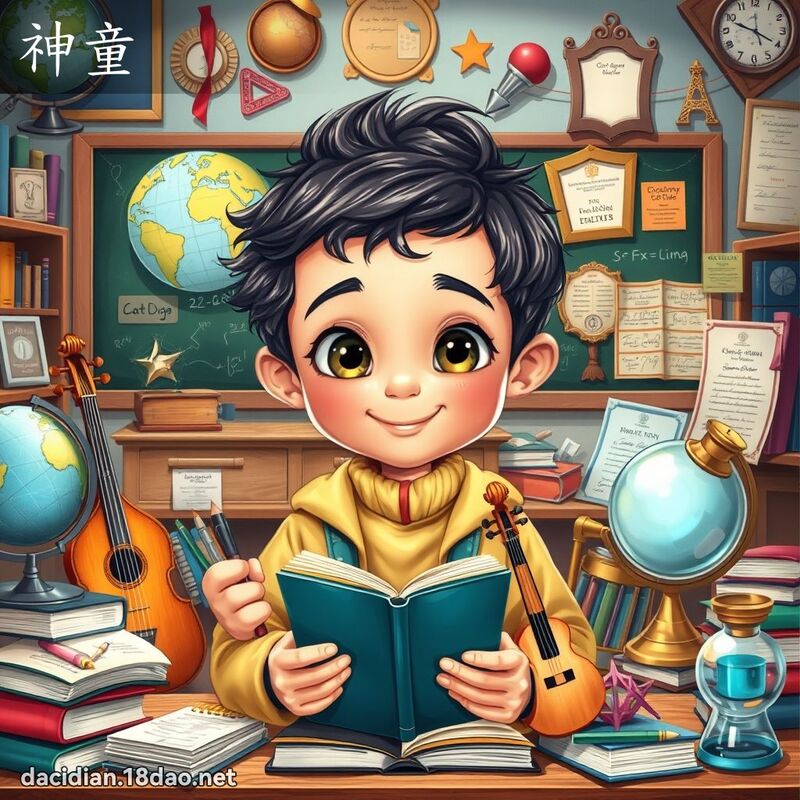 神童 - 国语大辞典配图