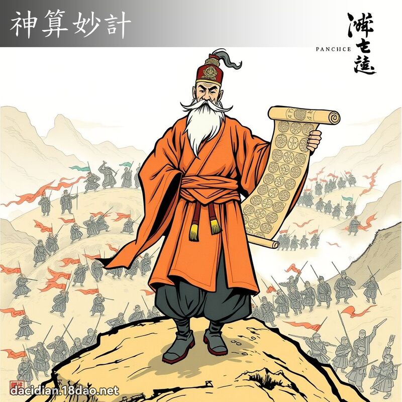 神算妙計 - 國語大辭典配圖