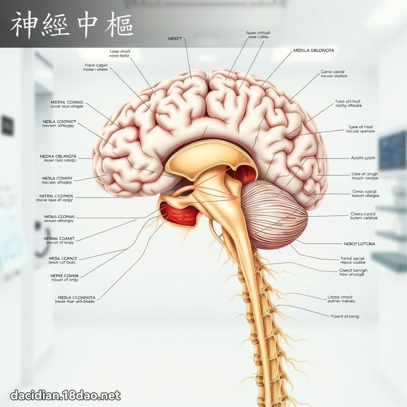 神經中樞 - 國語大辭典配圖