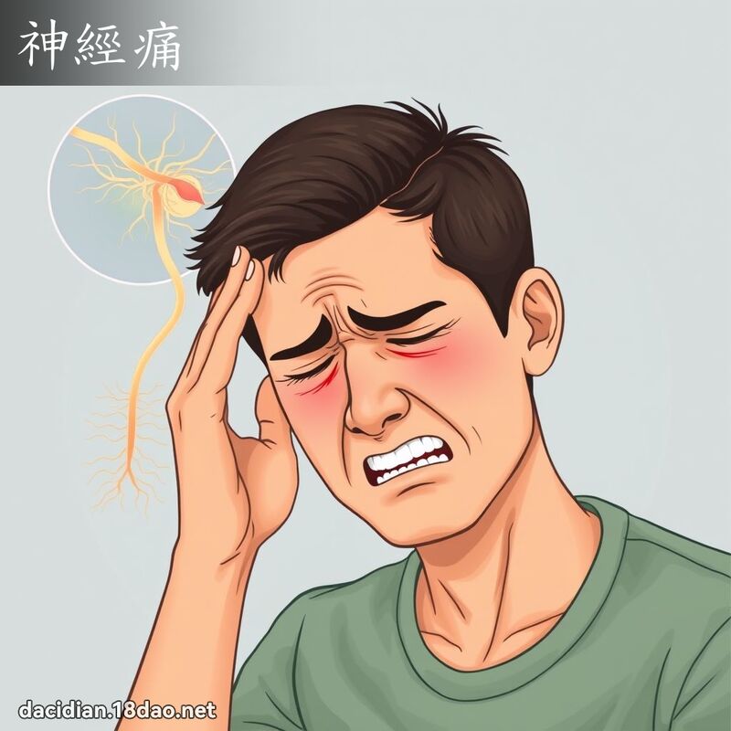 神經痛 - 國語大辭典配圖