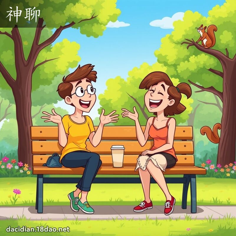 神聊 - 国语大辞典配图