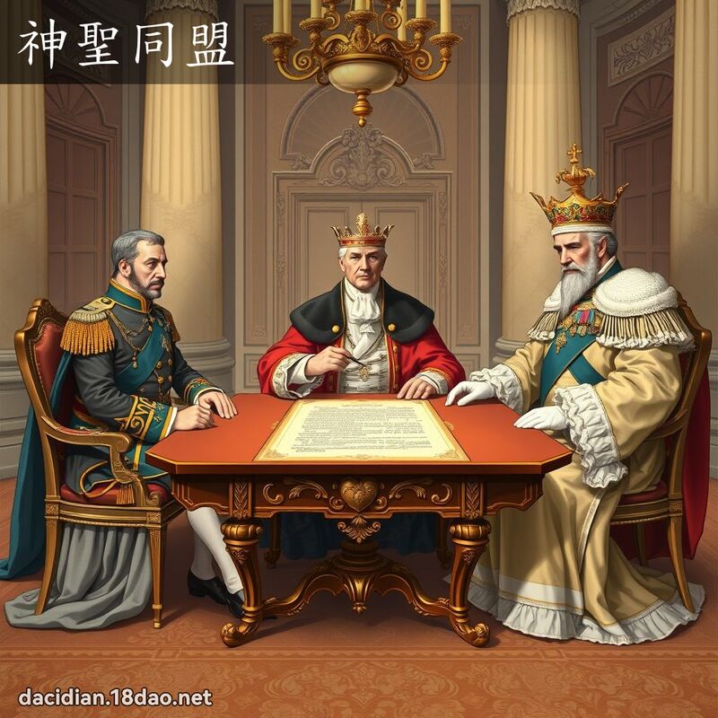 神圣同盟 - 国语大辞典配图