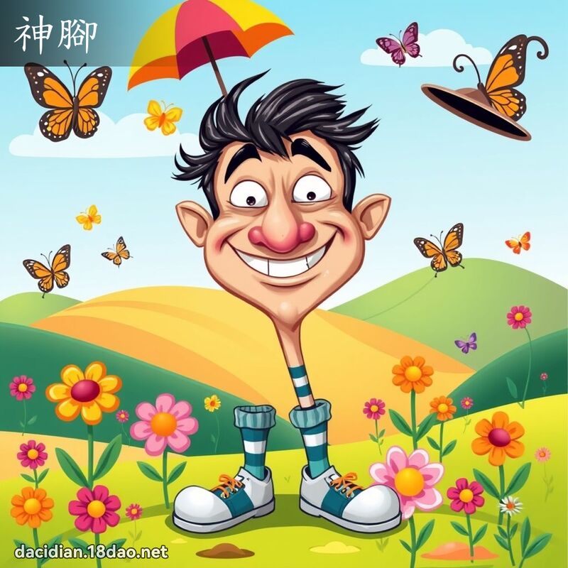 神脚 - 国语大辞典配图