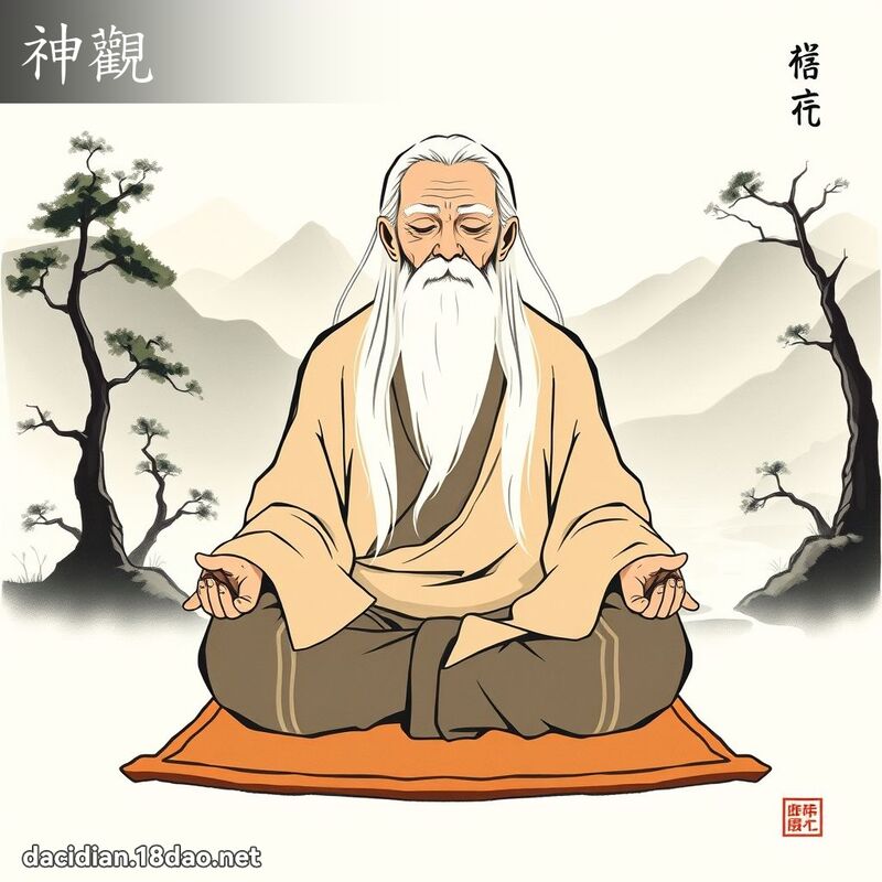 神觀 - 國語大辭典配圖