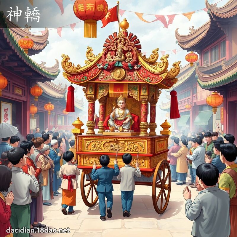 神轿 - 国语大辞典配图