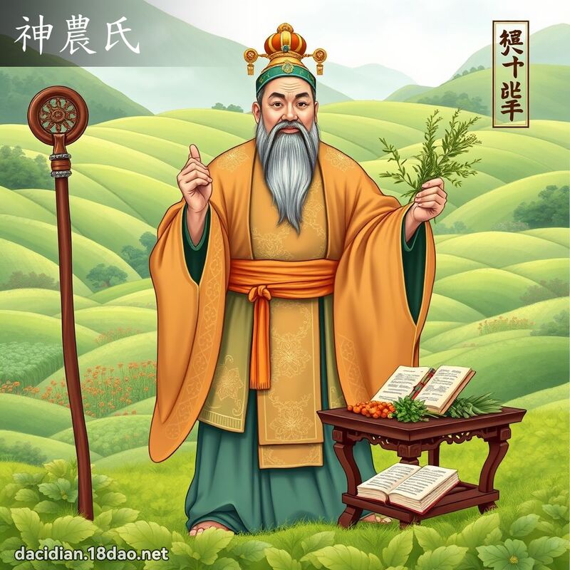神農氏 - 國語大辭典配圖