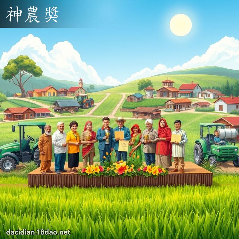 神農獎 - 國語大辭典配圖