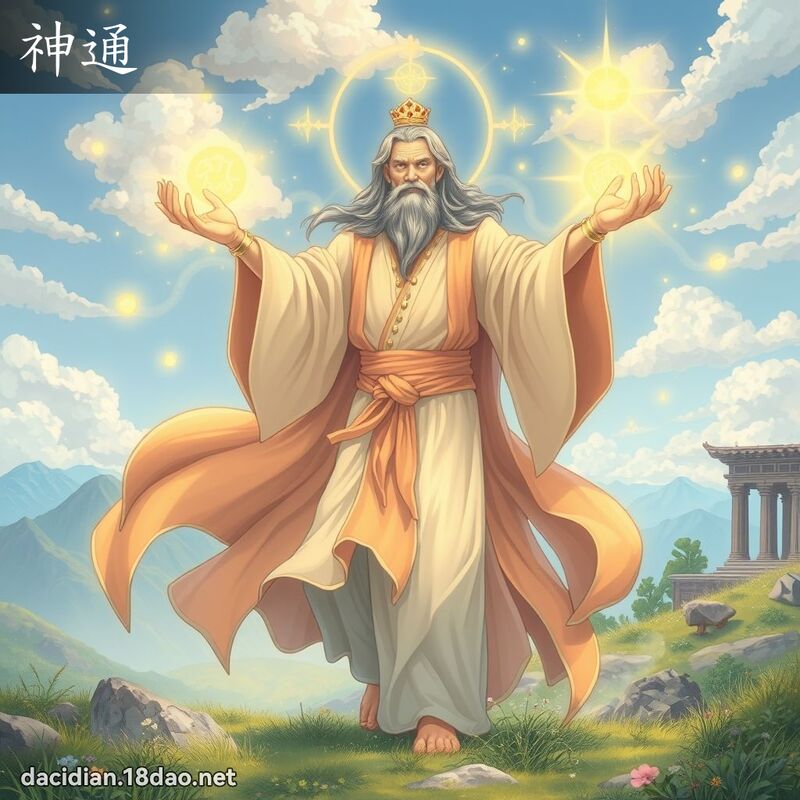 神通 - 國語大辭典配圖