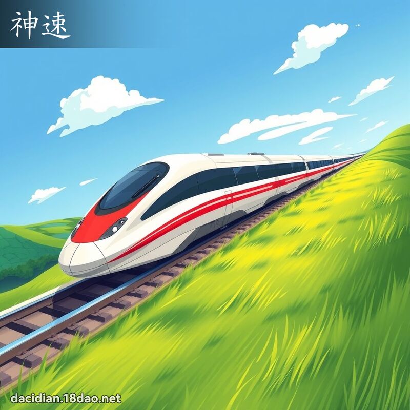 神速 - 国语大辞典配图