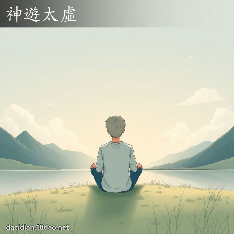 神遊太虛 - 國語大辭典配圖