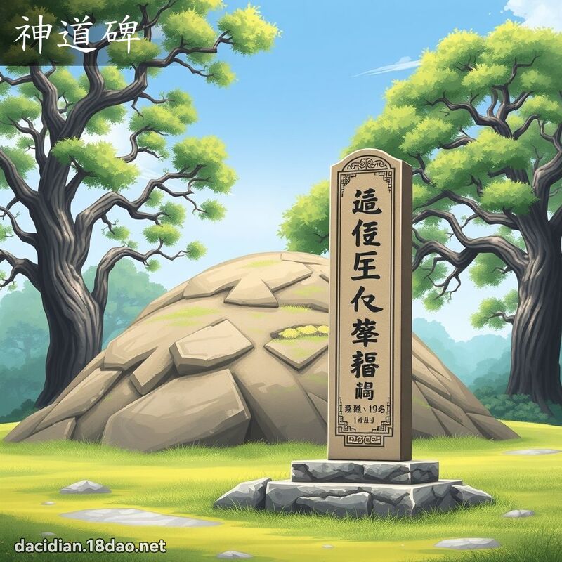 神道碑 - 国语大辞典配图