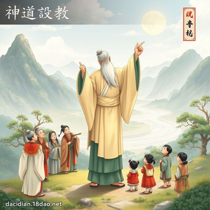 神道设教 - 国语大辞典配图