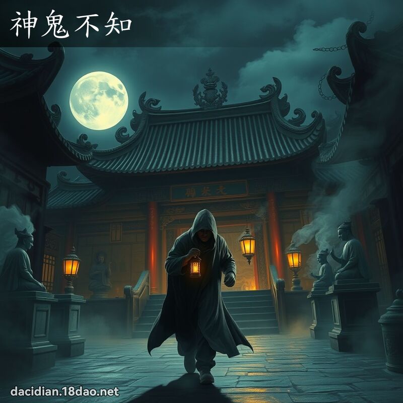 神鬼不知 - 國語大辭典配圖