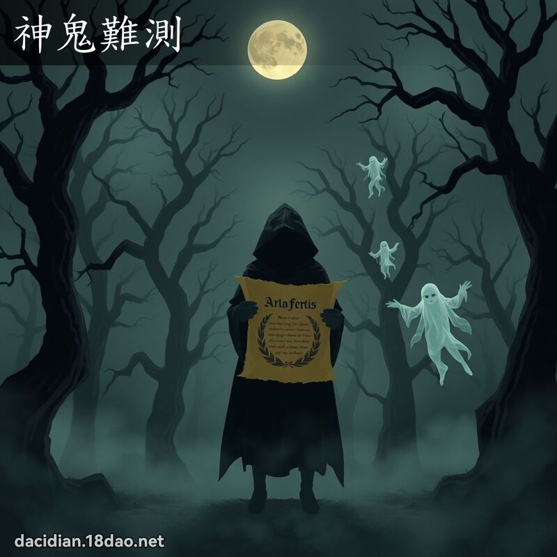 神鬼难测 - 国语大辞典配图