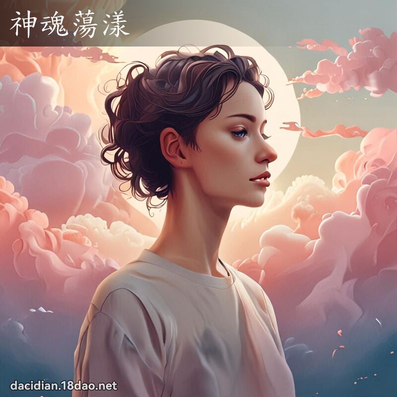 神魂荡漾 - 国语大辞典配图