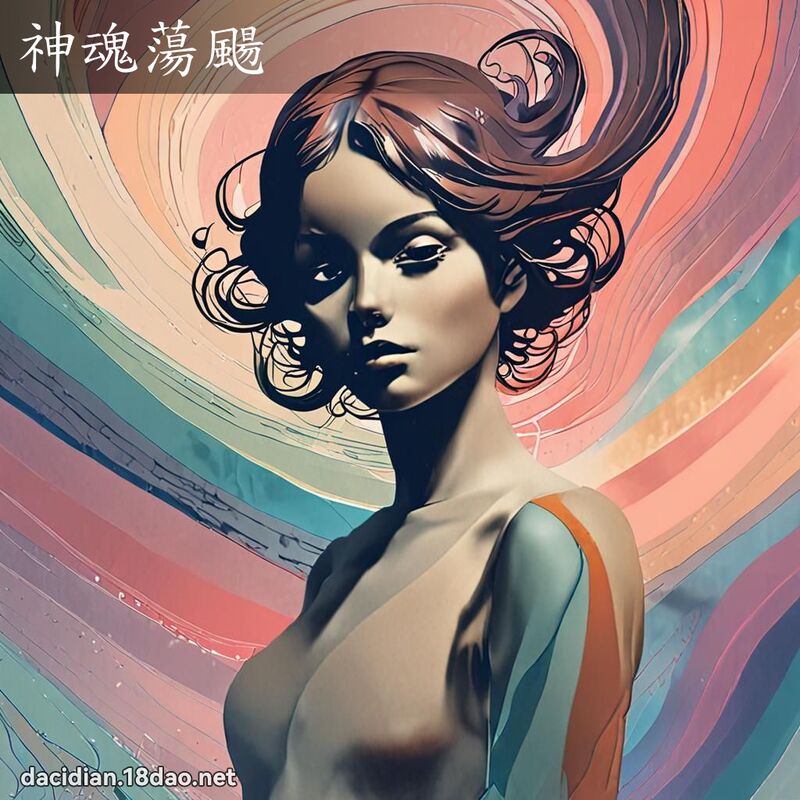 神魂荡颺 - 国语大辞典配图