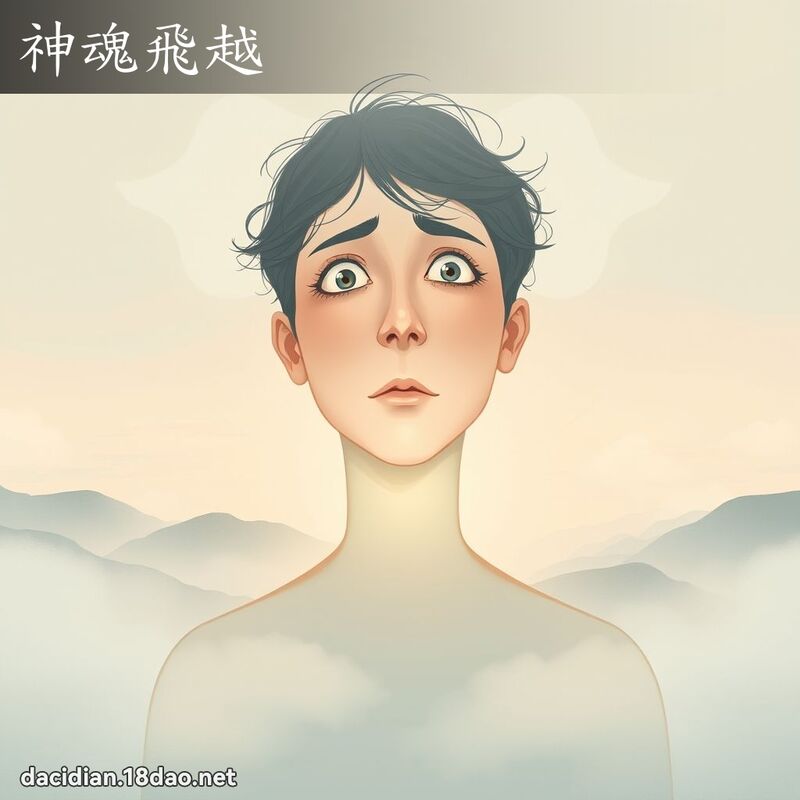 神魂飛越 - 國語大辭典配圖