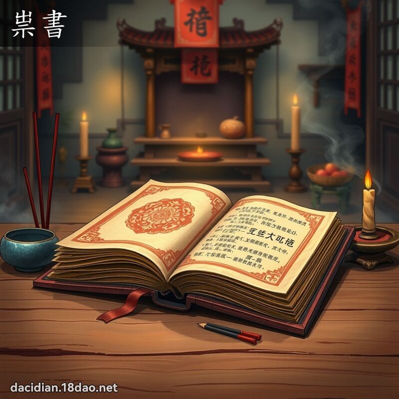 祟书 - 国语大辞典配图