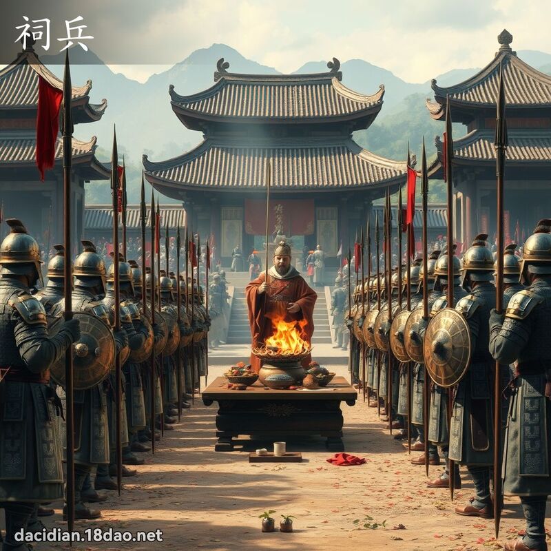 祠兵 - 国语大辞典配图