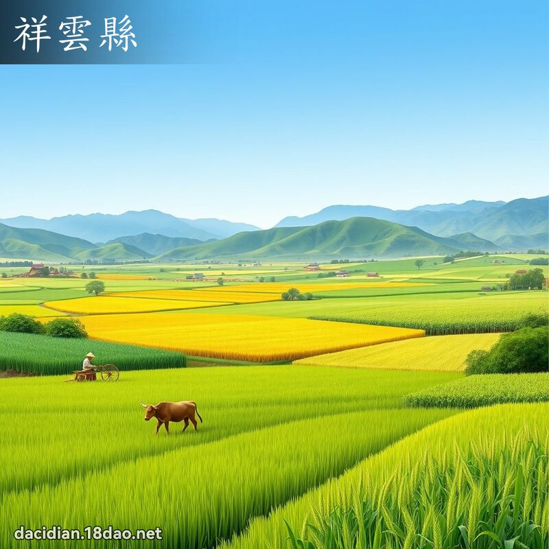 祥雲縣 - 國語大辭典配圖