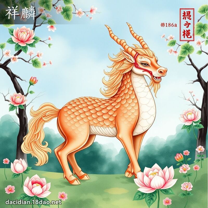 祥麟 - 国语大辞典配图