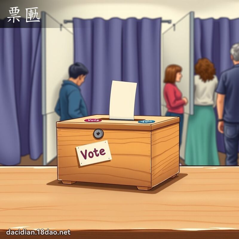 票匭 - 国语大辞典配图