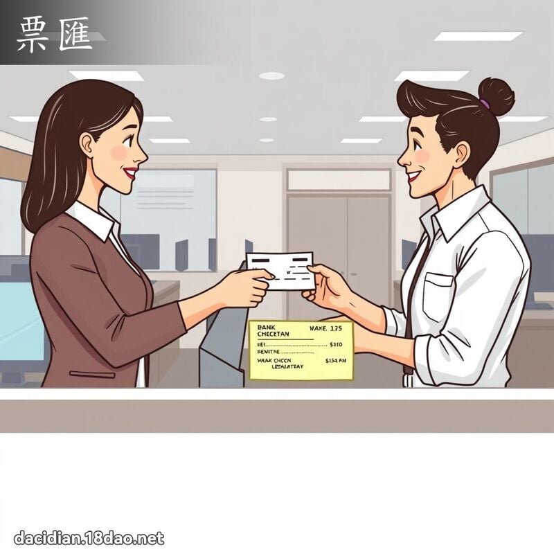 票匯 - 國語大辭典配圖