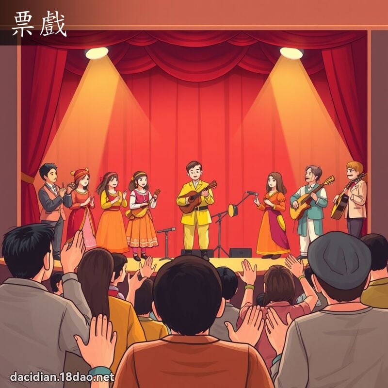 票戏 - 国语大辞典配图