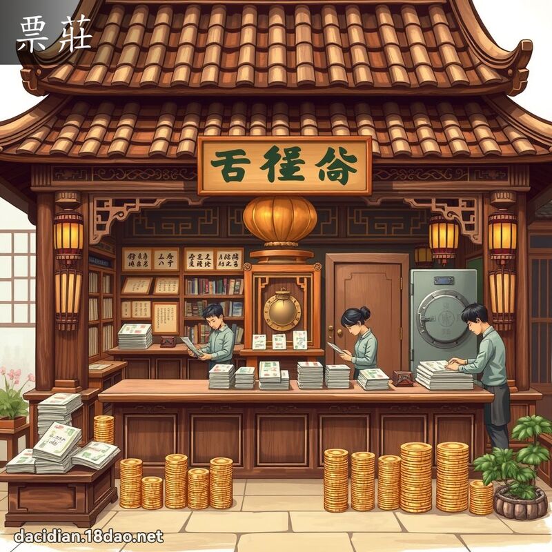 票庄 - 国语大辞典配图