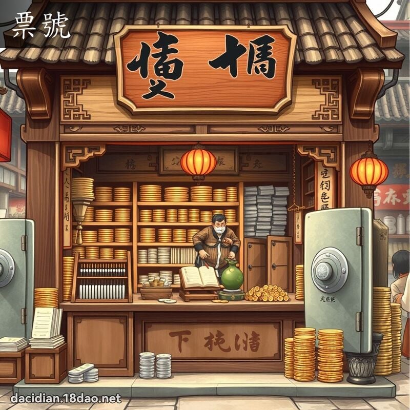 票号 - 国语大辞典配图