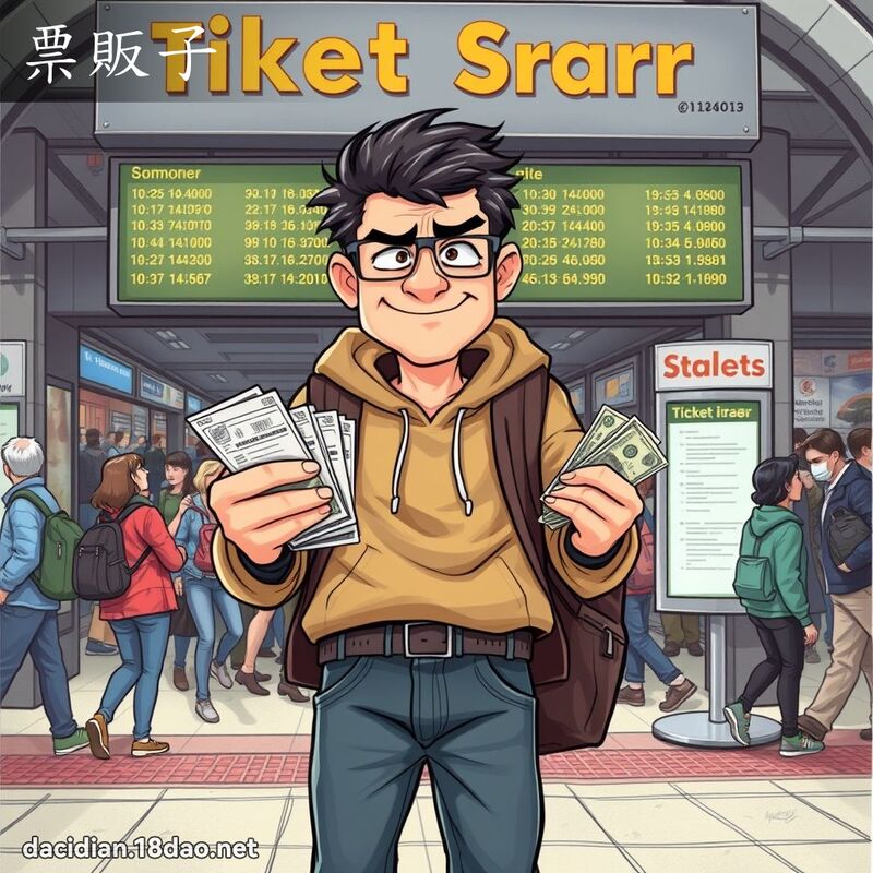 票贩子 - 国语大辞典配图